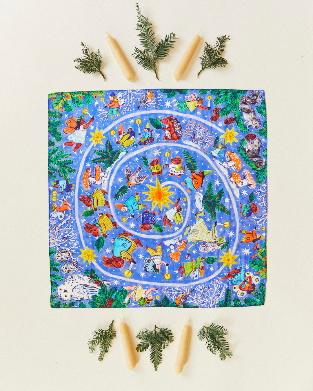 Mini Advent Playsilks Illustrated By Phoebe Wahl