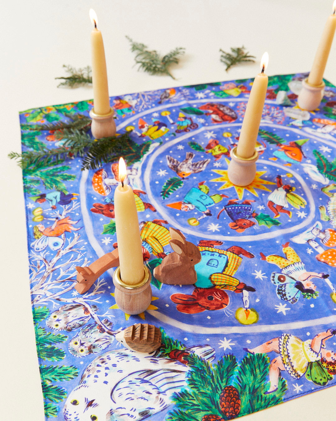Advent Playsilks Illustrated By Phoebe Wahl