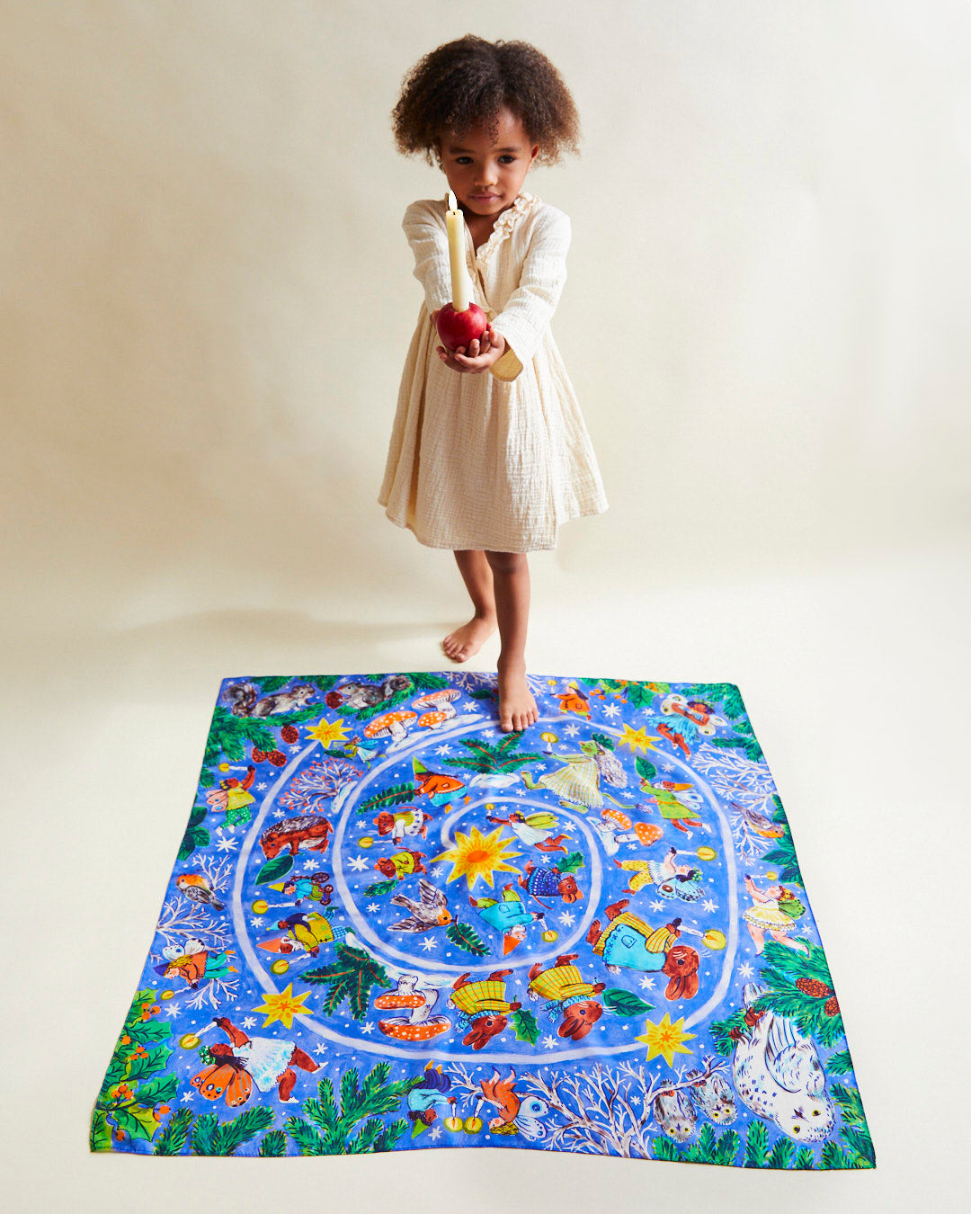Advent Playsilks Illustrated By Phoebe Wahl