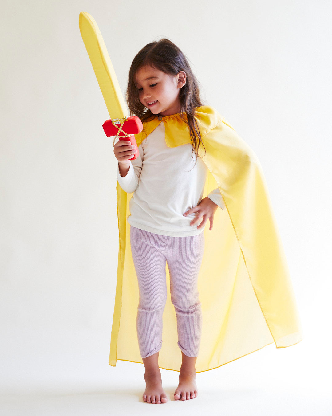 Gold Silk Cape