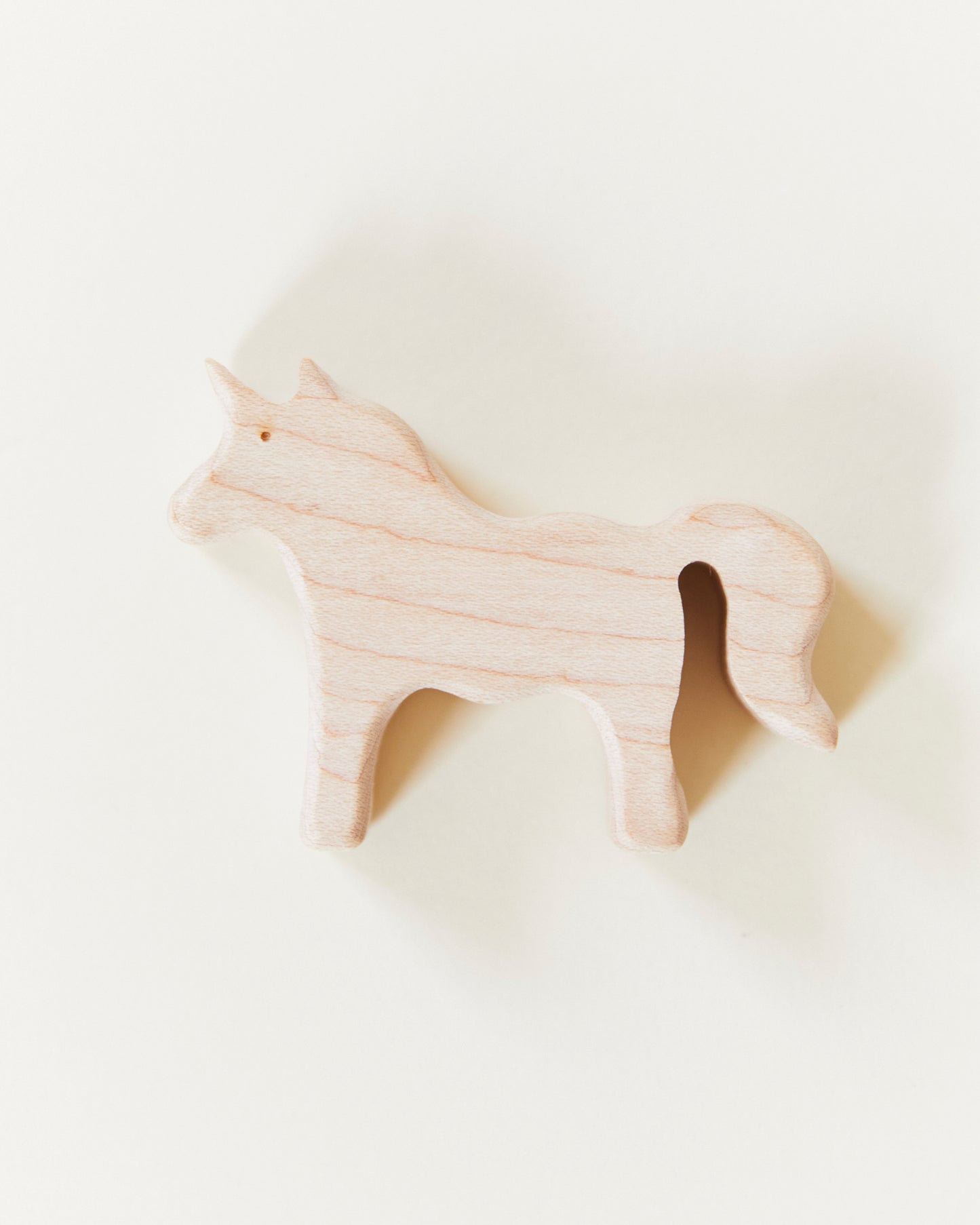 Maple Wooden Unicorn