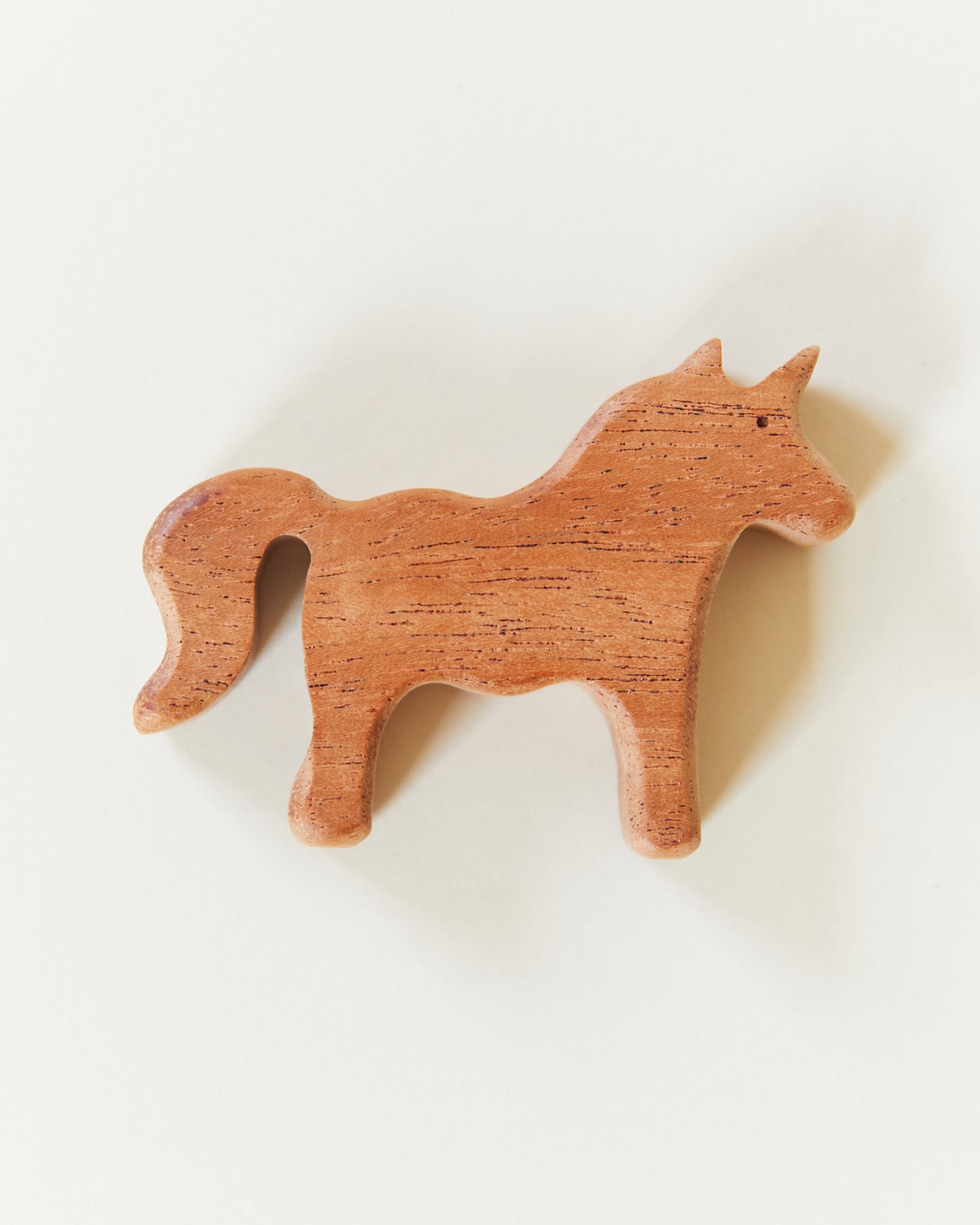 Mahogany Wooden Unicorn