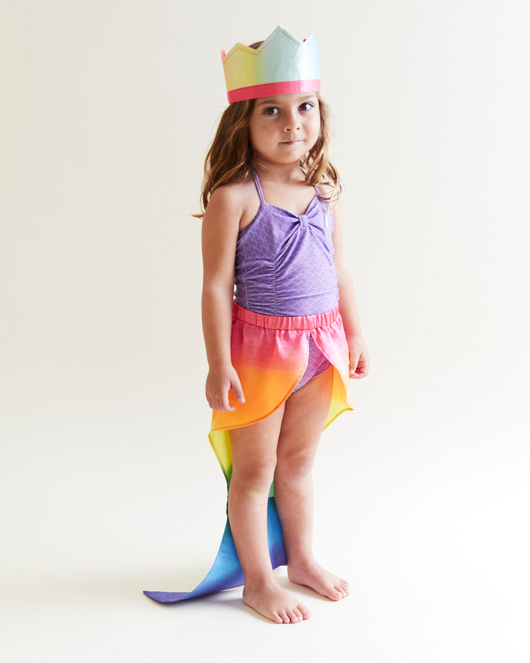 Small Rainbow Mermaid Tail