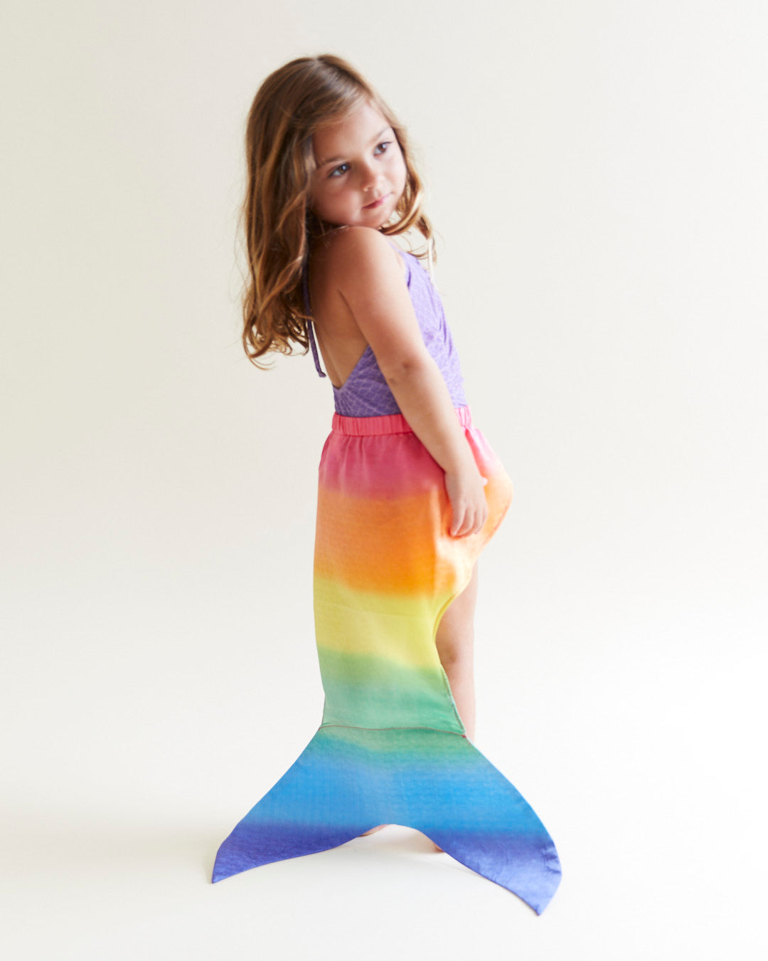 Small Rainbow Mermaid Tail