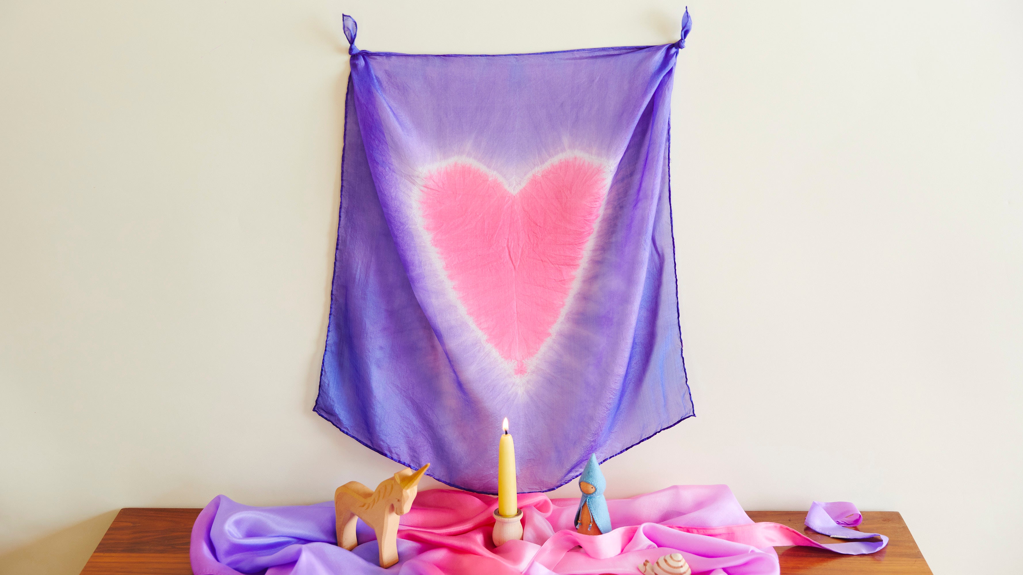 Heart Dyed Playsilks – Sarah's Silks