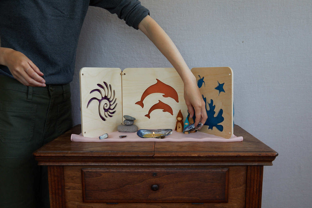 Making a Summer Nature Table