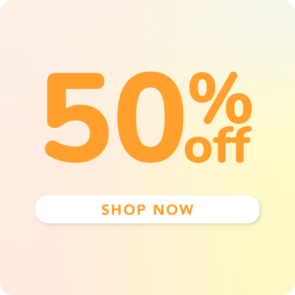 Shop 50% Off!