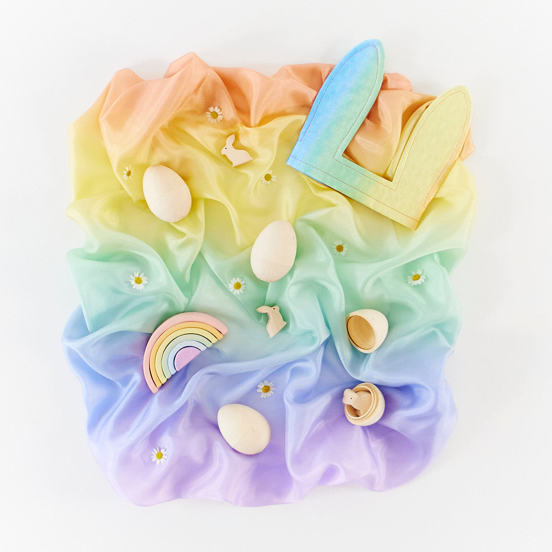 Rainbow Enchanted Playsilk | Shop Sarah's Silks