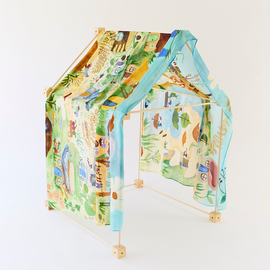 Oinaloth Double Mushroom Playfort – Sarah's Silks