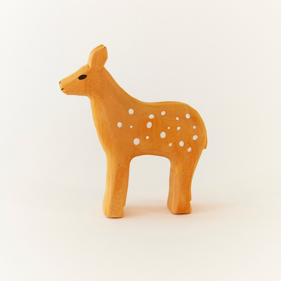 Sarah's Silks Wooden Fawn