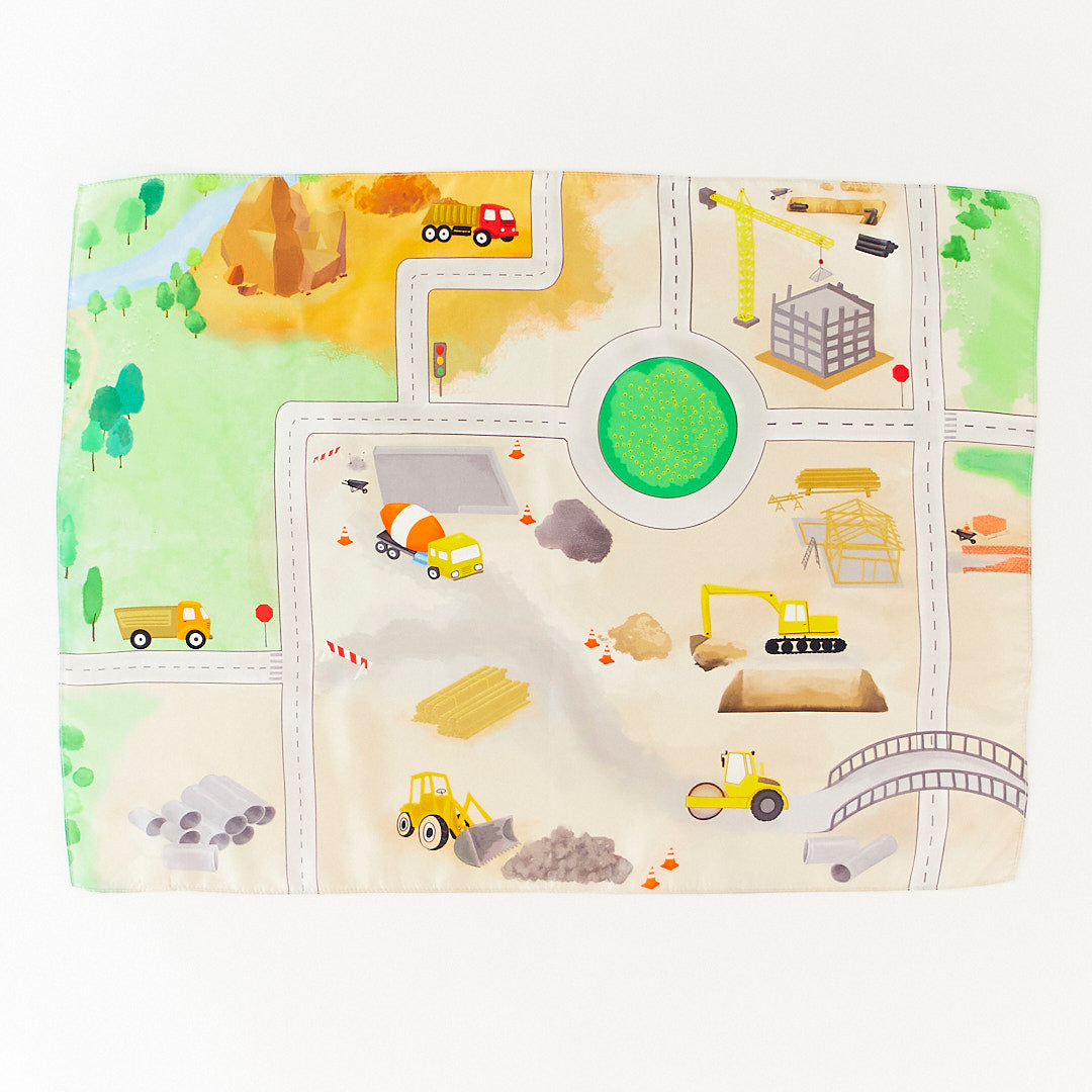 Construction Site Seek Find Playsilk
