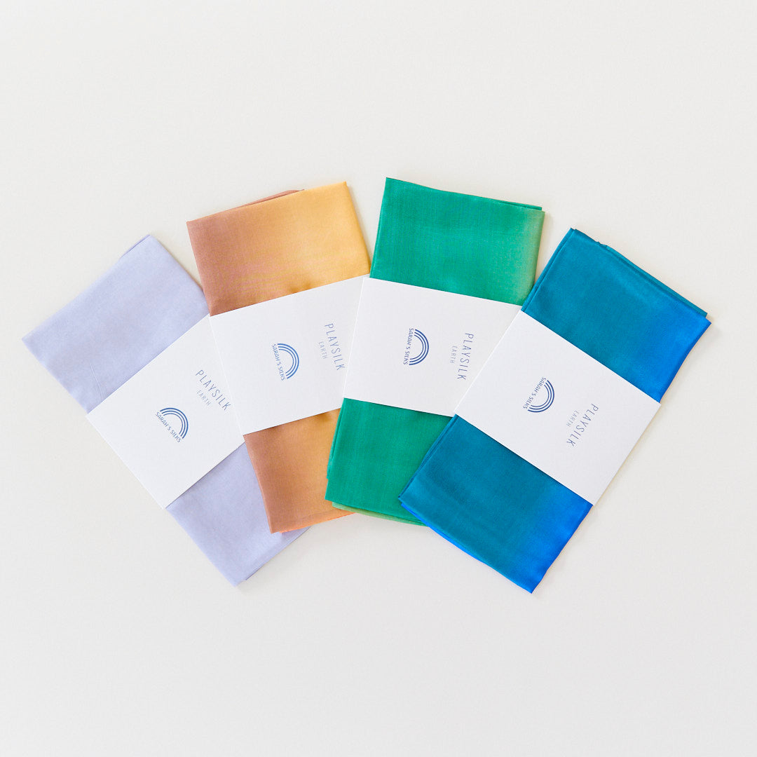 Earth Playsilks Set of 4 – Sarah's Silks
