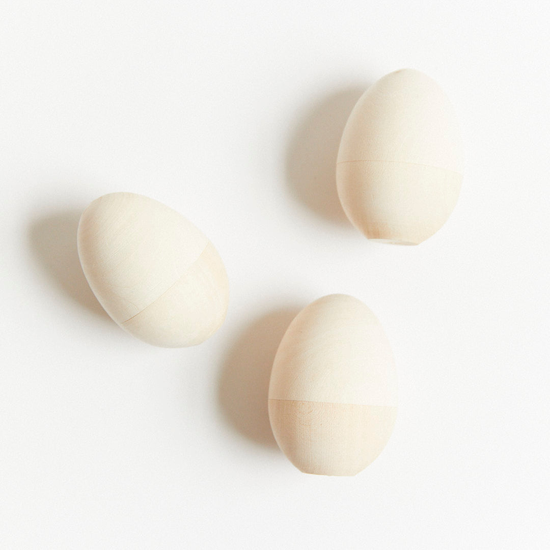 Wooden Eggs Set of 3 – Sarah's Silks