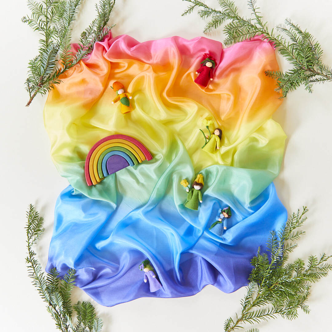 Rainbow Enchanted Playsilk | Shop Sarah