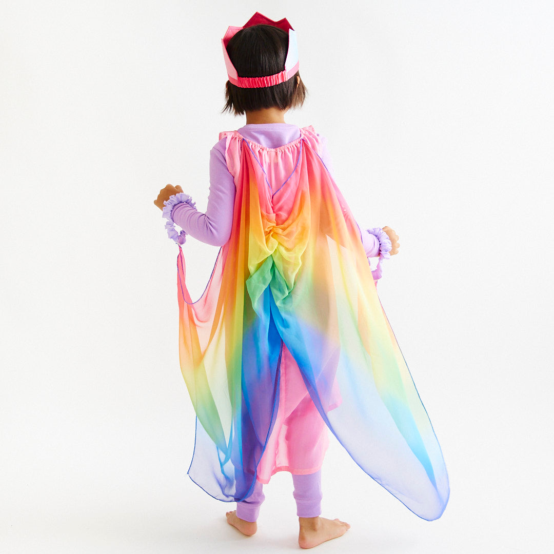 Pink Rainbow Fairy Costume Sarah's Silks Pink Rainbow Fairy Costume Sarah's Silks