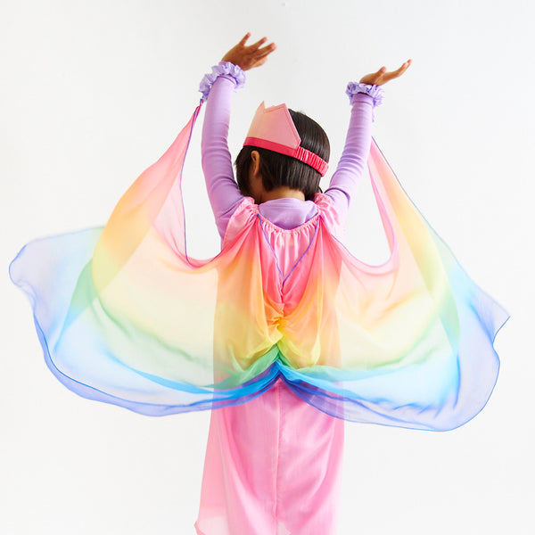Pink Rainbow Fairy Costume Sarah's Silks Pink Rainbow Fairy Costume Sarah's Silks