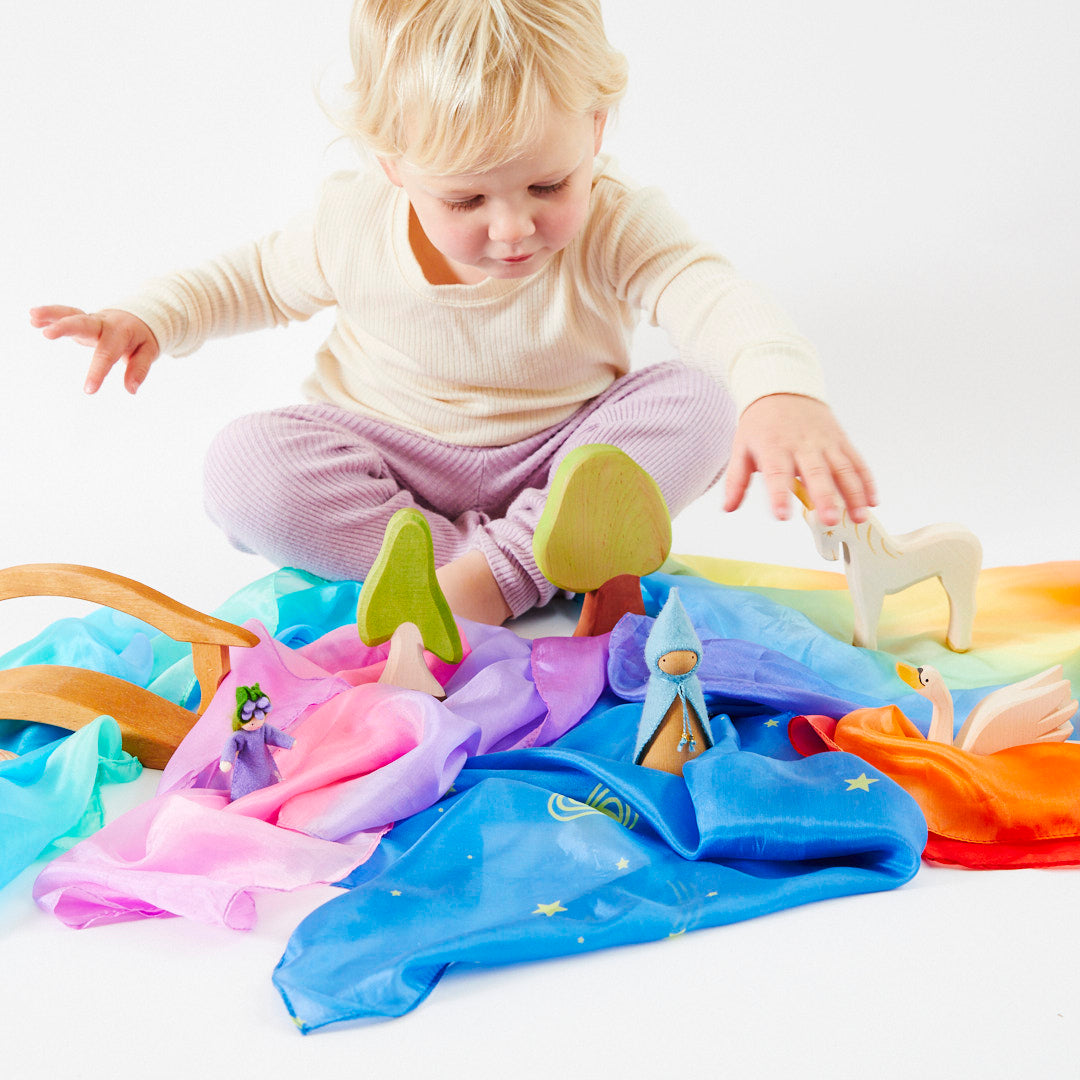 Mini Enchanted Playsilk Set – Sarah's Silks