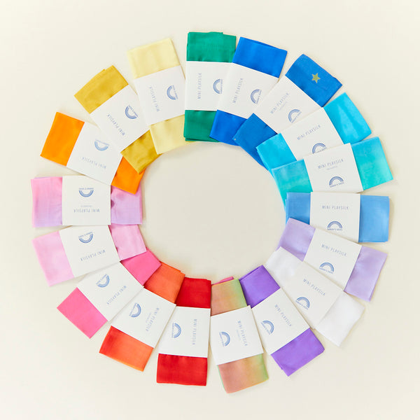 Mini Playsilks (Set of 18) – Sarah's Silks