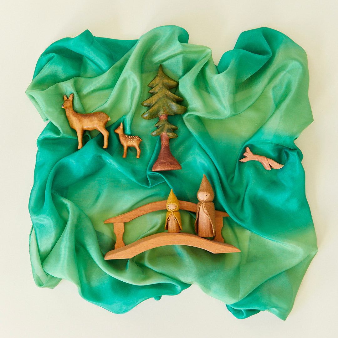 Sarah's Silks Forest Playsilk