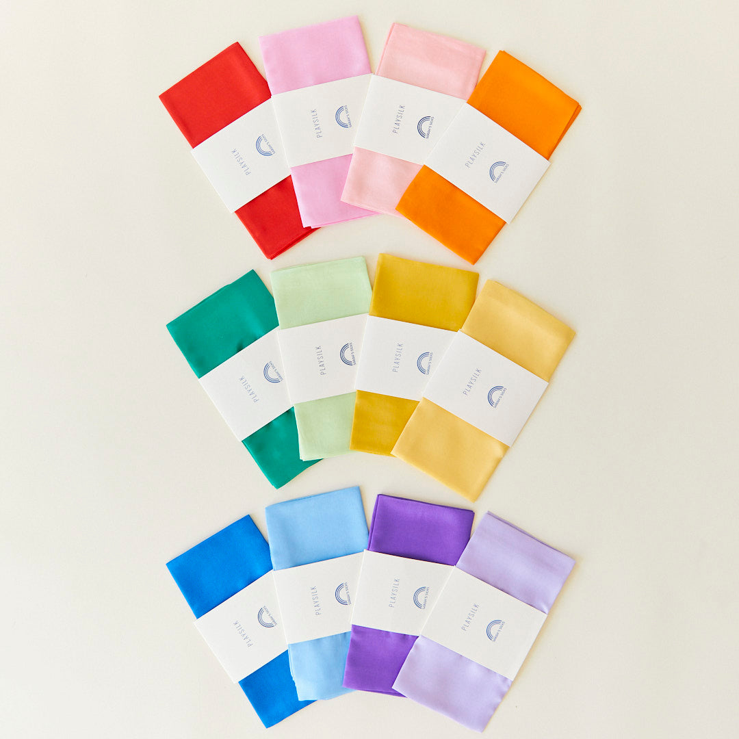 お値下げ！sarahssilks 基本色4色セット Playsilk Sets – Sarah's Silks