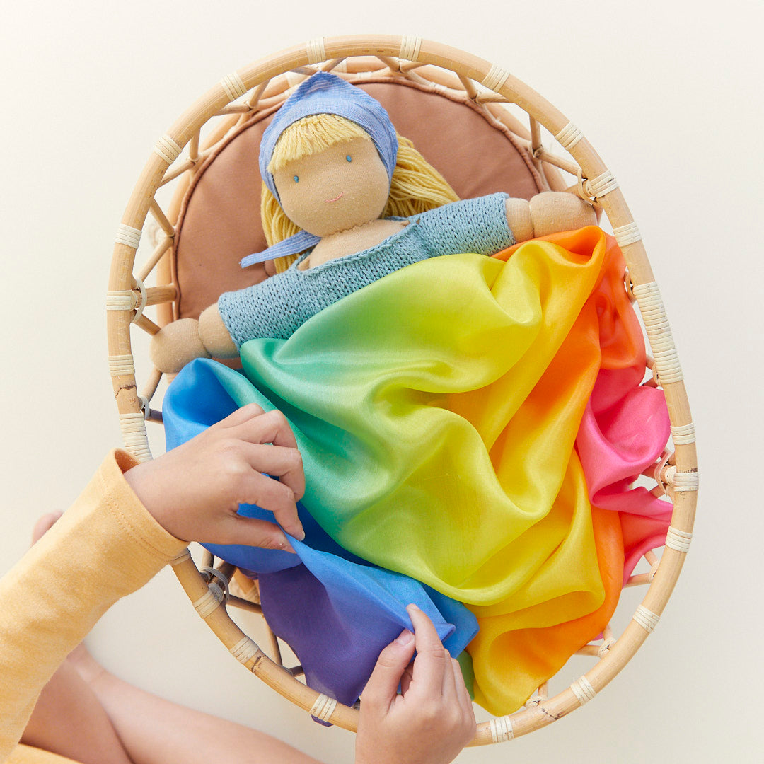 Rainbow Enchanted Playsilk | Shop Sarah's Silks