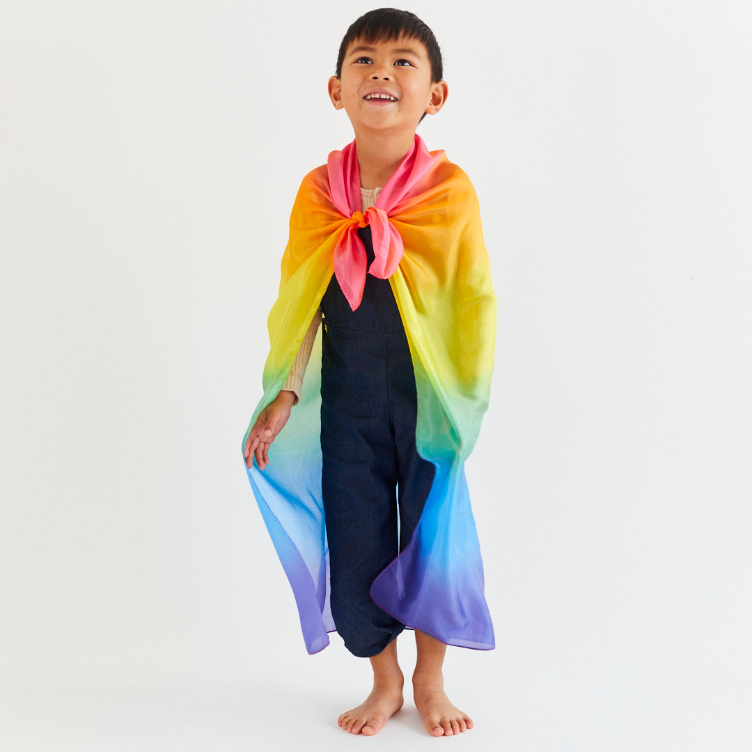 お値下げ！sarahssilks 基本色4色セット Enchanted Playsilks Set of 4 – Sarah's Silks