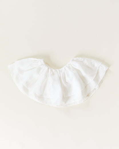 White Silk Tutu For Dyeing