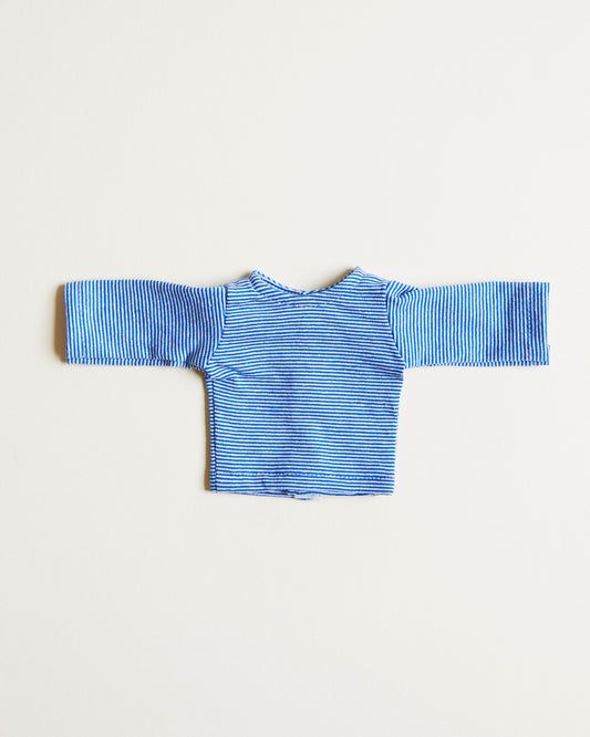 Breton Blue Striped Doll Shirt