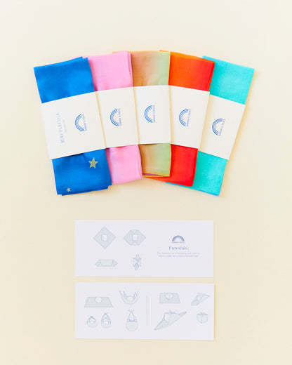 Mini Furoshiki Enchanted Playsilk Set