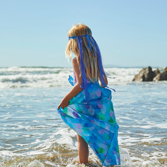 Blue Mermaid Playsilk