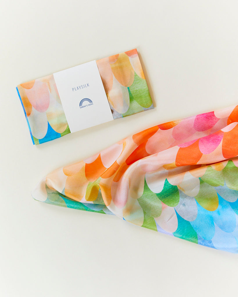 Rainbow Phoenix Playsilk